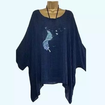 Плюс Размер Женская Тонкая Хлопковая Льняная Рубашка Весна и Лето Повседневная Свободная Рубашка С Длинным Рукавом Женская Модная Цветочная Печать Длинная Рубашка S белый