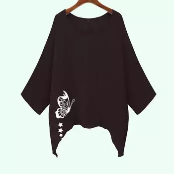 Плюс Размер Женская Тонкая Хлопковая Льняная Рубашка Весна и Лето Повседневная Свободная Рубашка С Длинным Рукавом Женская Модная Цветочная Печать Длинная Рубашка S белый