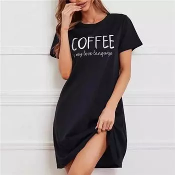 Плюс Размер Женские Модные Платья 3D Принт Сексуальные Красочные Губы Женские Уличные Юбки До Колена Свободное Платье S