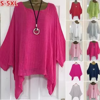 Летняя женская блузка XL белый