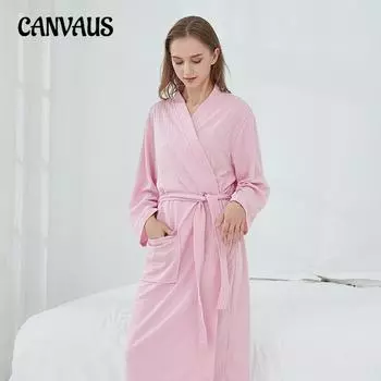 Плюс Размер Женский Костюм Сауна Тонкий Длинный Парный Домашний Халат Для Отеля M белый