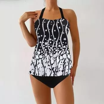 Плюс размер женский купальник пуш-ап бикини из двух частей купальник однотонный комплект бикини бразильская пляжная одежда купальный костюм XS белый