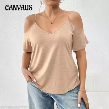 Плюс Размер Женский Летний Тонкий Без Бретелек Сексуальный Топ Холтер 1XL оранжевый