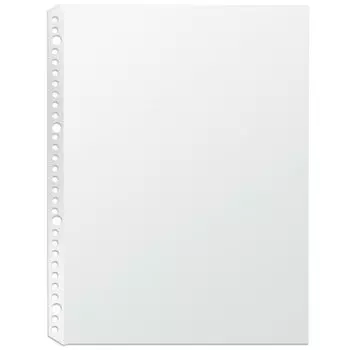 Plus Refill Pocket Refill A4 1 карман 100 листов 2 отверстия 4 отверстия 30 отверстий обычный Полипропилен Прозрачный / / 87-700 (PP)