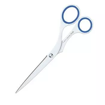 Plus Scissors Twist Ring Stainless Steel Scissors Extra Blue SC-185TR 34-925