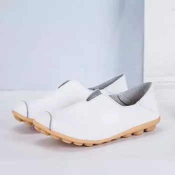 Plus Size 35-46 Shoes for Women 2025 Autumn Spring Women Platform Shoes Slip on Flats Casual Loafers Zapatos De Mujer 35