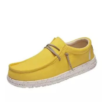 Plus Size 40-46 Men s Casual Shoes Flat Outdoor Mens Sneakers Lightweight Boat Shoes Driving Loafers Breathable Men Canvas Shoes 40 синий