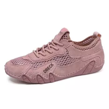 Plus Size Women s Shoes Outdoor Summer Breathable Mesh Sports Shoes Vulcanized Shoes 35 белого золота