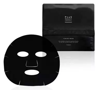 PLuS Skin Care Pack Toning Sheet Mask Pieces Binchotan Vitamin C Derivative Niacinamide Протирочные салфетки Лосьон после бритья Сделано в Японии Для мужчин (15 /