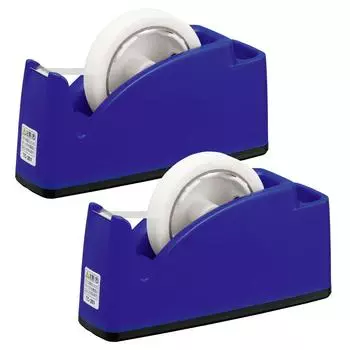 Plus Tape Cutter с карманом для ручки, синий, набор из 2 шт. TC-201 31-2432