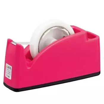 Plus Tape Cutter with Pen Holder Pocket TC-201 Pink 31-241