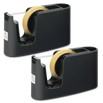 Plus Tape Easy Tape Includes Pen Set of 2 Cutter, Replacement, Holder, Black,