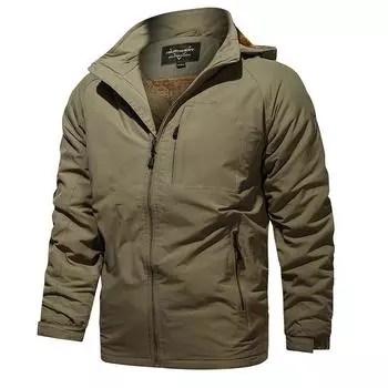 Plus Velvet Padded Jacket Men s Casual Jacket Outdoor Mountaineering Coat M