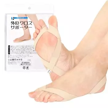 Plus Walk Valgus Cross Supporter Thumb Spreading Band Supporter Простой в установке супинатор свода стопы (L)