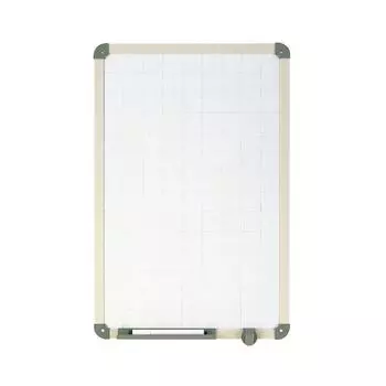 Plus Whiteboard Message Board L Light Gray PB-103 52-212