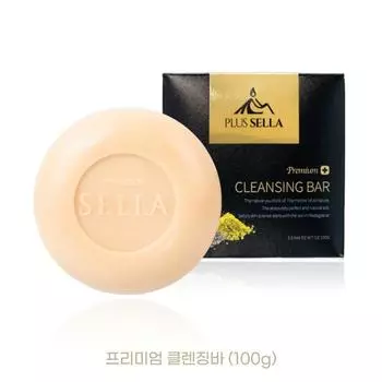 PlusCella Premium Cleansing Soap // Слабокислотное очищающее поры натуральное мыло очищающее брусок 93 г, 1 шт.