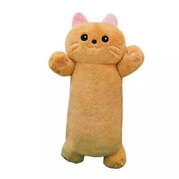 Plush Animal Cat Toy Leg Hugging Feature Children Comfort Doll Gifts Festival 48cm