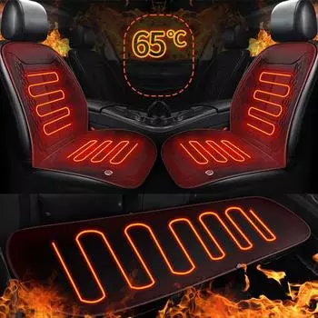 Plush Car Seat Cover Set Plush Multifunctional Practical Durable Universal Car Interior Accessories Auto Seat Protector Mat