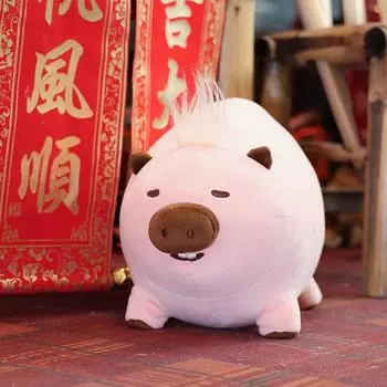 Plush Charming Pig Companion Toy Pillow Room Decor For Children And Gift Giving