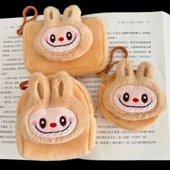 Плюшевый кошелек для монет Мини Портативная Bluetooth-гарнитура Сумка для хранения Сумка Аксессуары Подарок