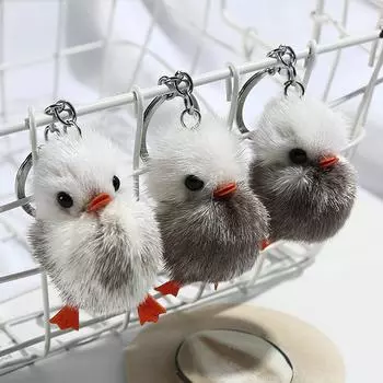 Плюшевый милый мультяшный брелок-кукла-утка, кукла-утка, рюкзак, подвеска, сумка, подвеска as the picture