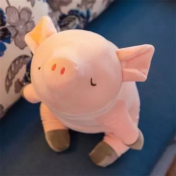 Плюшевая милая свинка кукла плюшевые супер мягкие детские игрушки подарок