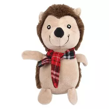 Plush Dog Toy Bite Resistant Christmas Series Pet Supplies (Light Brown Bear) #