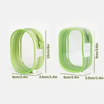 Plush Doll Out Bag PVC Transparent Cotton Doll Transparent Display Pouch Clear Storage Case For Anime Cartoon Dolls