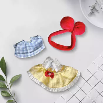 Плюшевая фигурка, комбинезон, юбка, одежда, мода, ролевые игры, фотореквизит, создай свою собственную куклу, нижняя часть