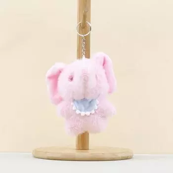 Plush Pendant Elephant Animal Bag Pendant Keychain Children Stuffed Gift Doll