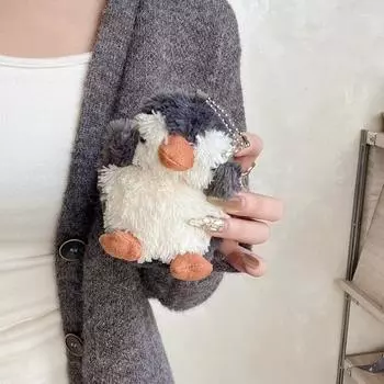 Plush Penguin Earphone Protective Case for AirPods 1 2 3 Pro AirPods Pro2 For Airpods 4