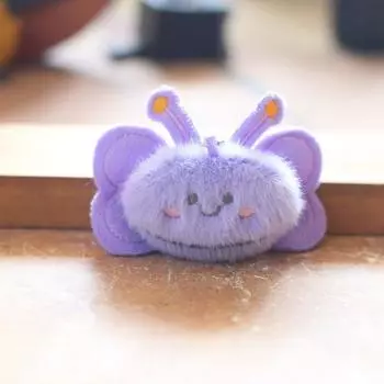 Plush Petite Bee Keychain Stuffed Animal Toy With Filling For Childrens Gift