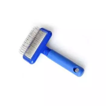 Plush Puppy Pet Compaq Long Pin Soft Slicker, корейский шампунь для домашних животных