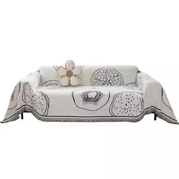 Plush Sofa Cover Cloth, High-end Double-sided Sofa Towel, New Winter Full Cover Sofa Blanket Cover Towel 180*130cm