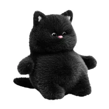 Plush Toy Doll , Cute And Soft Cute Cat Giving Female Birthday Gift One Size