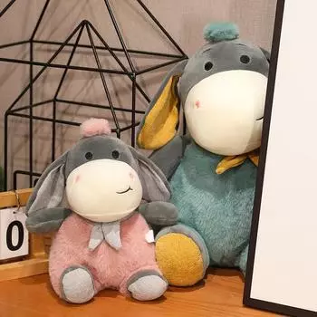 Мягкая и милая плюшевая игрушка, милая кукла Taro Donkey, детская кукла-комфорт для сна, кукла для девочек 23 cm 0.18kg