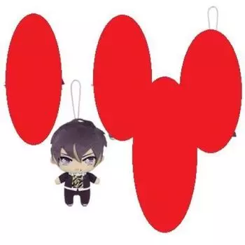 Plush Toy Spring Troupe Masumi with Elastic Cord A3! - - Usui, Approx. 13cm,