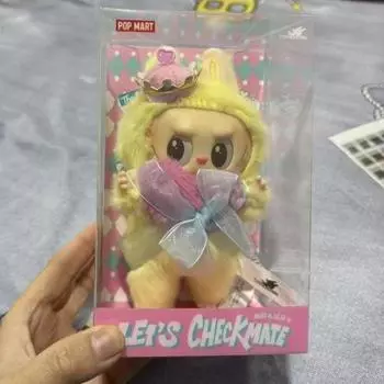 Плюшевая фигурка LABUBU ограниченной серии, виниловое лицо, королева