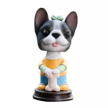 Плюшевая фигурка Urban Car Car Bulldog Brothers, кость, 1 шт., корейский автомобильный аксессуар