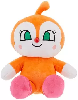 Плюшевая игрушка Anpanman Fluffy Smile Gyutto M Dokin-chan