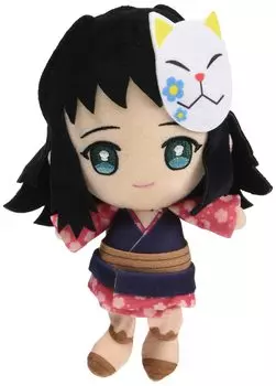 Плюшевая игрушка BANDAI Demon Kimetsu no Yaiba Shinko Chibi, сидящая примерно высотой 15 см, 2268 Slayer