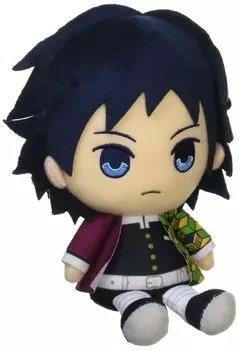 Плюшевая игрушка BANDAI Demon Kimetsu no Yaiba Giyu Tomioka Chibi 4589945614580 Slayer