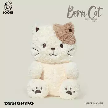 Мягкая игрушка «Котенок» — ультрамягкая мягкая игрушка, подушка для сна и подарок на день рождения для детей 38cm