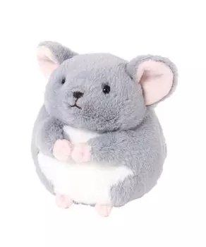 Плюшевая игрушка Bleu Bleuet Chinchilla Pocha (Серый) серый