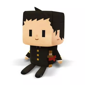 Плюшевая игрушка Capcom VOXENATION Dai Gyakuten Saiban Naruhodo Ryunosuke, примерно В170 x Ш80 x Г80 мм. Изготовлена из хлопка и полиэстера.