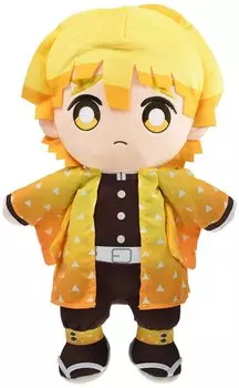 Плюшевая игрушка Demon Kimetsu no Yaiba Kuttari Zenitsu Agatsuma 45 см Slayer