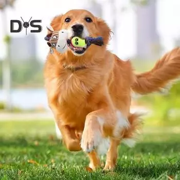 Плюшевая игрушка для домашних животных, жевательная пищалка для собак, игрушки со встроенным звуком, мультяшный медведь, обезьяна, корова, устойчивая к укусам, игрушка для чистки зубов Monkey