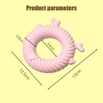 Плюшевая игрушка для домашних животных, звуки собак, игрушка в форме оленя, интерактивная игрушка для чистки зубов собаки, жевательная игрушка для домашних животных для маленьких, средних и больших собак XS зелёный