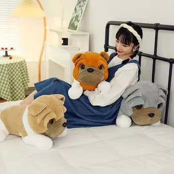 Плюшевая игрушка для вечеринки в виде шарпея - 45 см 45cm серый