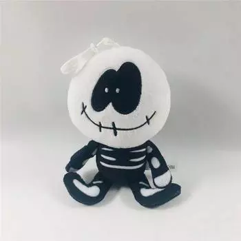 Плюшевая игрушка Friday Funkin Night Fnf Уитти и Парень Лимонный Демон Кукла Монстр Skull Pendant,12cm/4.7in